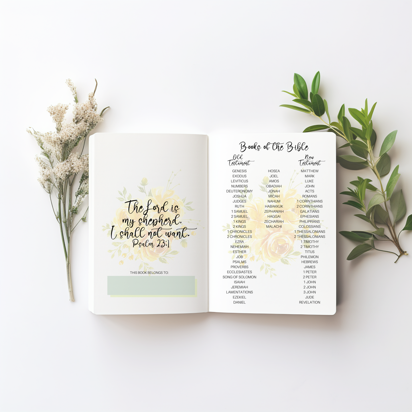 The Lord is My Shepherd | Sermon Notebook